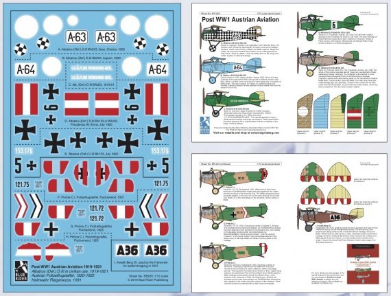 1/72 Post WWI Austrian aviation