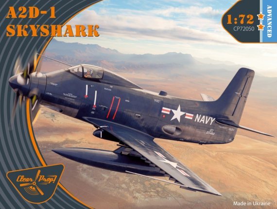 1/72 A2D-1 Skyshark Advanced kit