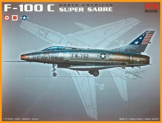 1/72 North American F-100C Super Sabre