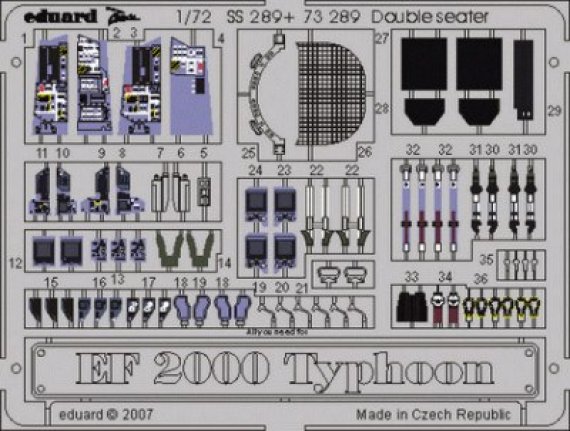 EF-2000 Typhoon Double Seater  (REV)