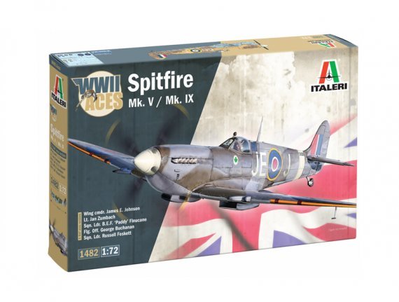 Italeri Supermarine Spitfire Mk.Vb/Mk.IX 1/72