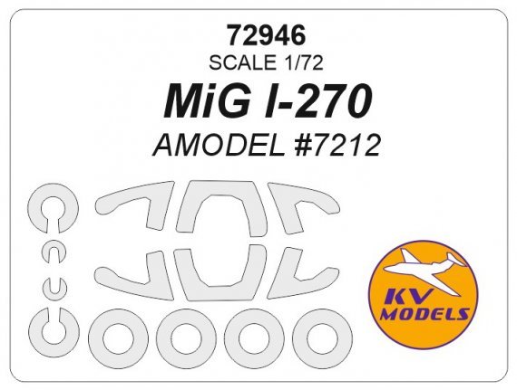 1/72 Mikoyan MiG I-270 masks