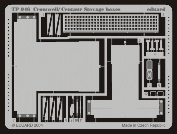 Cromwell/Centaur storage boxes  (TAM)
