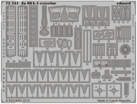 1/72 Ju 88A-4 exterior (REV)