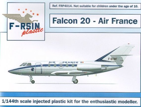 1/144 Dassault Falcon 20. Decals Air France