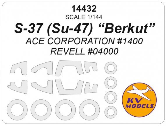 1/144 S-37 Sukhoi Su-47 Berkut mask for Revell
