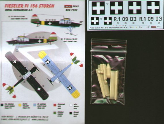 Kora Model Fi-156C-3 Storch Hongrie 1/72 r�sine