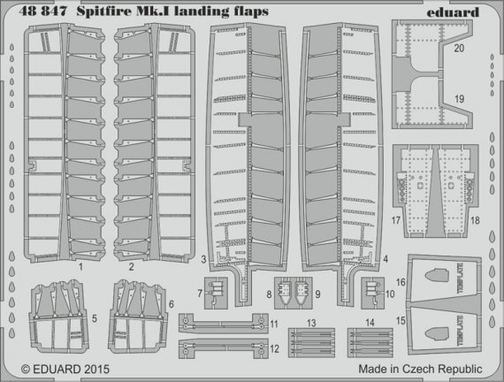 SET Spitfire Mk.I landing flaps (AIRF)