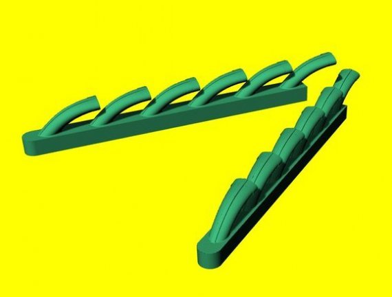 1/72 Ju 87D/G exhaust stacks for Academy/Special Hobby