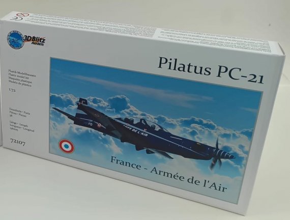 3D Blitz Pilatus PC-21 Francia 1/72