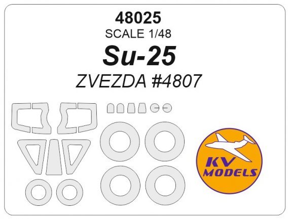 1/48 Sukhoi Su-25 + wheels masks