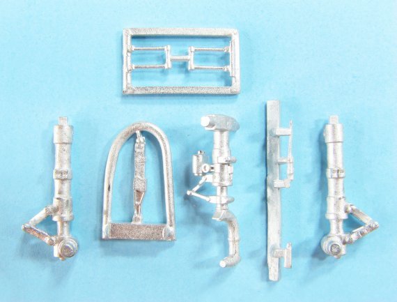 1/48 North-American F-86K Sabre landing gear (for Special Hobby)