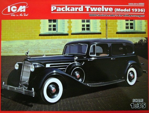 1/35 Packard Twelve (Model 1936), WWII Soviet Leader's Car with