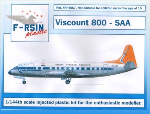 1/144 Viscount 800  South African (silk-screened decals)