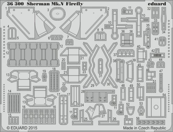 1/35 British Sherman VC Firefly (for Tamiya)