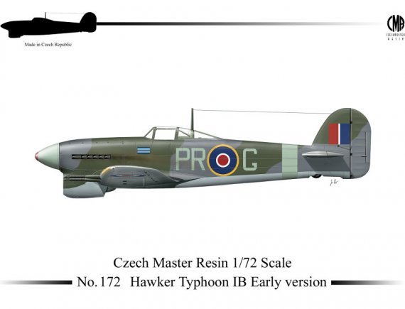 1/72 Hawker Typhoon Mk.IB Early version