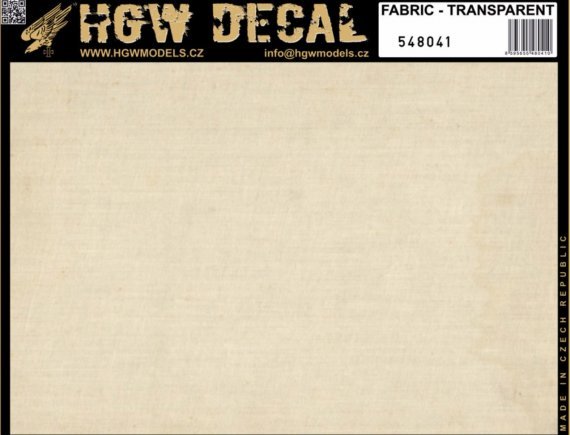 1/48 Fabric Transparent DECAL