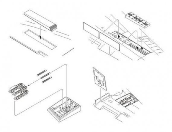 1/32 Curtiss P-40 Warhawk Armament set