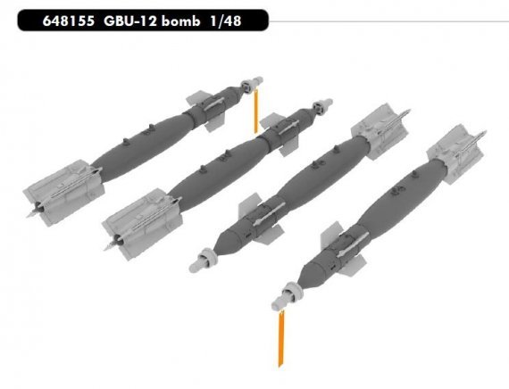 BRASSIN 1/48 GBU-12 bomb