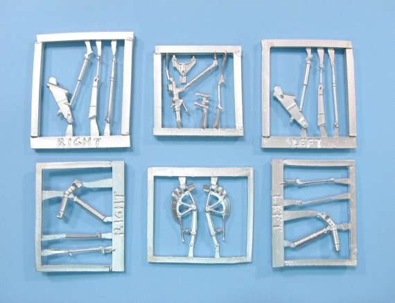 1/48 Suchoi Su-25 Frogfoot Landing Gear
