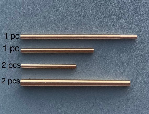 1/32 Ilyushin IL-2 Sturmovik Gun barrels and Pitot tube