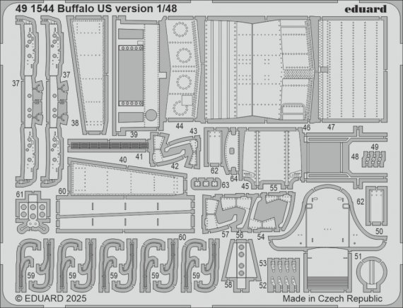 1/48 SET Buffalo US version for Tamiya