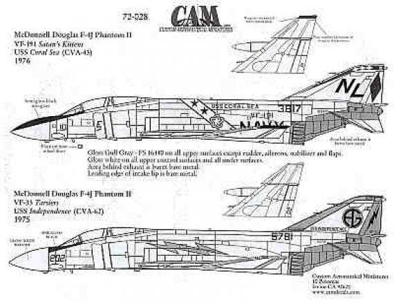 1/72 F-4J VF-191, VF-33