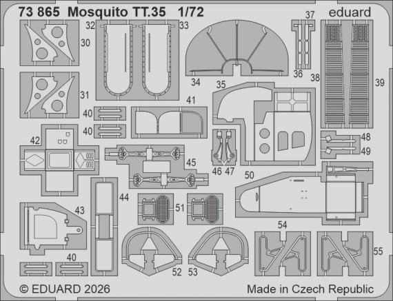 1/72 SET Mosquito TT.35 for Airfix