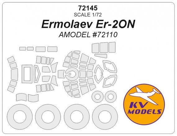 1/72 Ermolaev Er-2ON masks