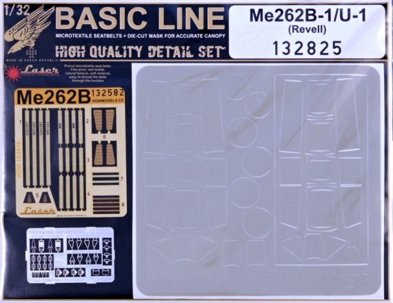 1/32 Messerschmitt Me-262B-1/U1 Schwalbe BASIC LINE