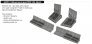 Brassin 1/48 P-40N gun bays 6 guns for Eduard