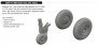 Brassin 1/72 Fw 190A wheels early for Tamiya