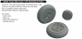 Hawker Tempest Mk.II wheels 1/48