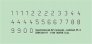 1/144 CzAF numerals Black, White outline, Pt.2 image 1