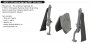 Brassin 1/48 P-51D undercarriage legs for Eduard
