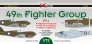 DK Decals DKD72133 49th FG Warhawk Lightning 1/72