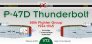 DK Decals DKD72135 P-47D Thunderbolt 80th FG 1/72