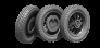 1/35 Zundapp KS 750 Wheels for Academy image 4