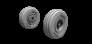 1/48 DH Chipmunk T.10 Main wheels image 4