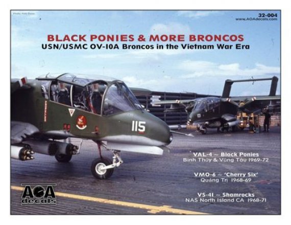 1/32 North-American/Rockwell OV-10A Bronco Black Ponies