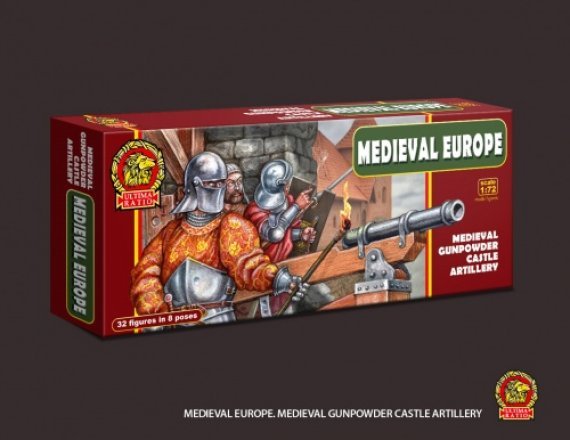1/72 Medieval Gunpowder Castle Artillery.