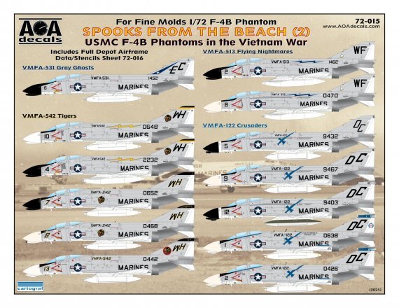 1/72 F-4 Spooks From The Beach 2