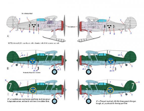 1/32 Gloster Gladiator Mk.I/J8