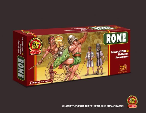 1/72 Gladiators Retiarius Provokator