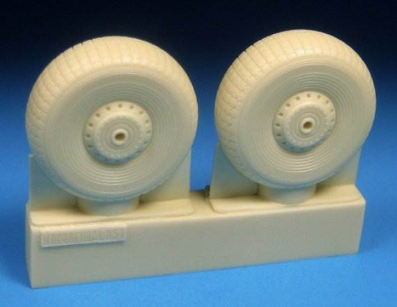 1/72 Avro Lancaster Mainwheels Block Tread