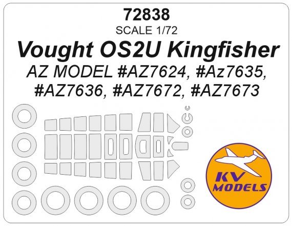 1/72 Vought OS2U Kingfisher AZ Model