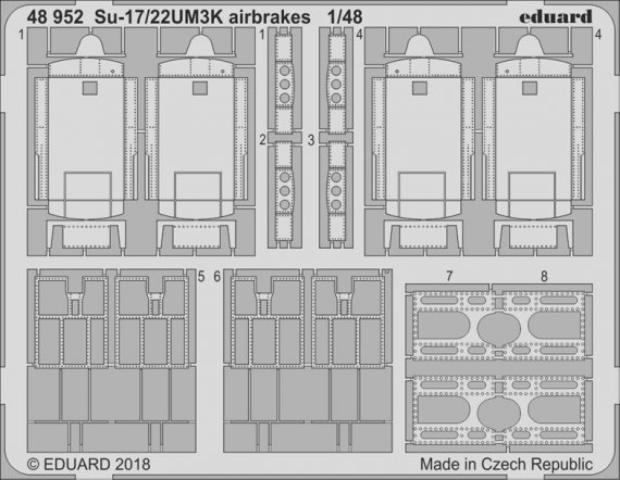 SET Su-17/22UM3K airbrakes