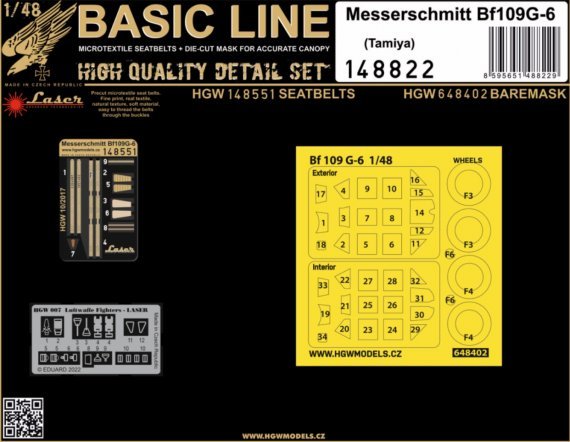 1/48 Messerschmitt BF-109G-6 Basic Line Basic LINE