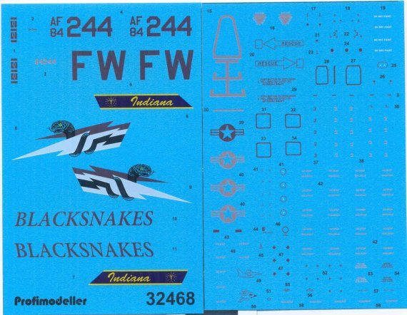 1/32 F-16C, block 25C, 122nd FW, Indiana ANG