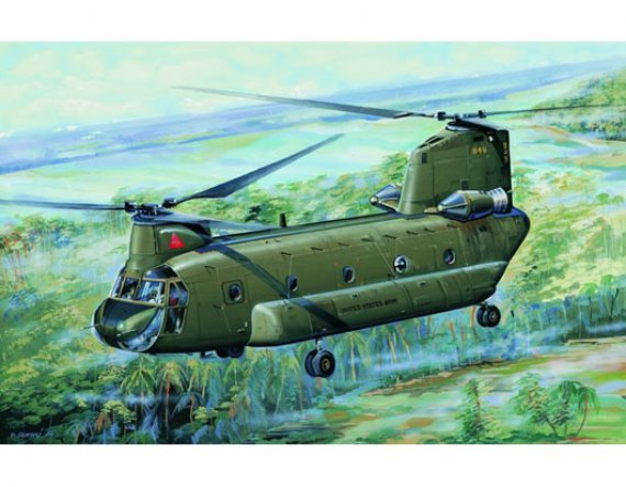 1/72 CH-47A Chinook medium-lift helicopter